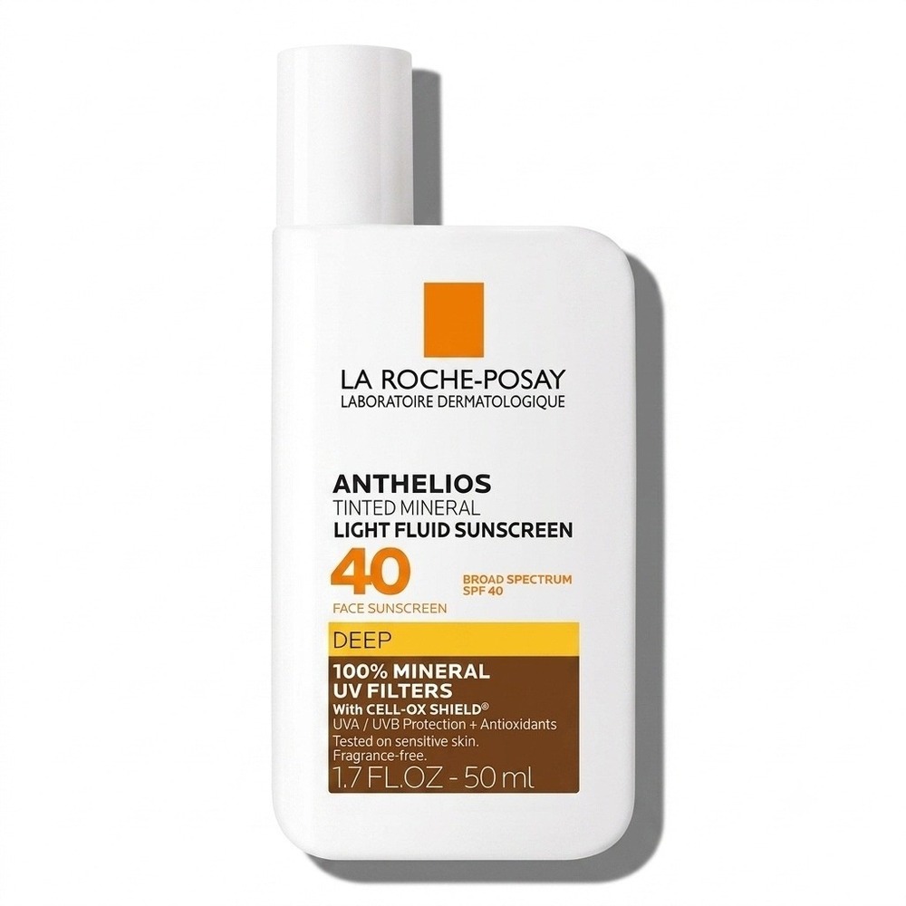 La Roche-Posay Anthelios Tinted Mineral Light Sunscreen SPF 40 Deep 1.7 oz